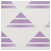 Tissu Motif du triangle blanc violet (Échantillon)