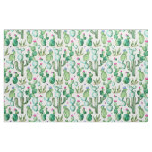Tissu Motif d'usines de cactus d'aquarelle (Fat Quarter)