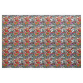 Tissu Motif dynamique urbain d'art de graffiti d'art de (Yard)