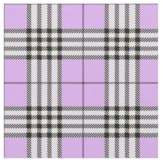 Tissu Motif écossais classique de Tartan violet (Fermer)