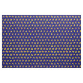 Tissu Motif égyptien Star V2 - Deep Navy Blue (Yard)