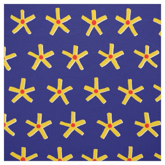 Tissu Motif égyptien Star V2 - Deep Navy Blue (Échantillon)