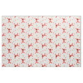 Tissu Motif Elmo Crayon (Yard)