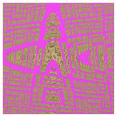 Tissu Motif Empreinte de léopard rose chaud (Fermer)