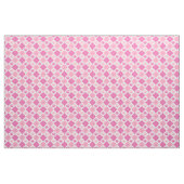 Tissu Motif Empreinte de patte Jacquard rose (Yard)