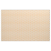 Tissu Motif Empreinte de patte orange (Yard)