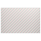 Tissu Motif en bande diagonale rose vert (Yard)