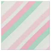 Tissu Motif en bande diagonale rose vert (Fermer)