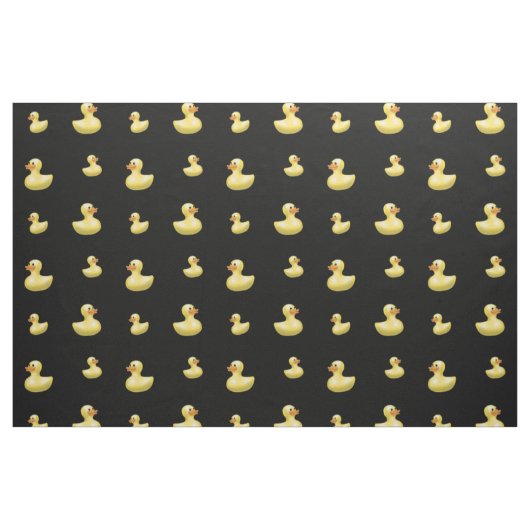 Tissu Motif en caoutchouc noir de canard (Yard)
