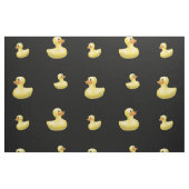 Tissu Motif en caoutchouc noir de canard (Fat Quarter)