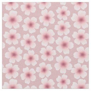 Tissu Motif en fleurs de cerisiers japonais Sakura