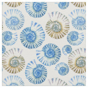 Tissu Motif en pastel 2 de coquillage