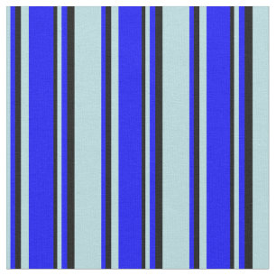 Tissu Motif en poudre bleu, bleu et noir