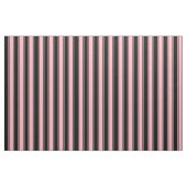 Tissu Motif en rayures rose clair et noire (Fat Quarter)