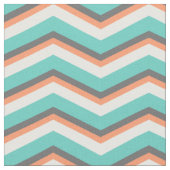 Tissu Motif en zig-zag gris turquoise de Chevron de (Fermer)