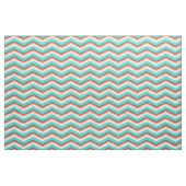 Tissu Motif en zig-zag gris turquoise de Chevron de (Fat Quarter)
