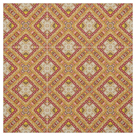 Tissu Motif ethnique (Échantillon)