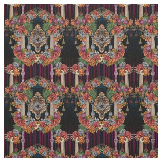 Tissu Motif ethnique (Échantillon)