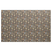 Tissu Motif ethnique de chasse (Fat Quarter)