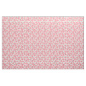 Tissu Motif ethnique rouge d'éléphant (Yard)