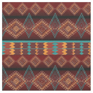 Tissu motif ethnique sans couture