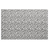 Tissu Motif fantôme éffrayant (Fat Quarter)