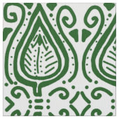 Tissu motif feuille (fermé)