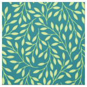 Tissu motif feuille (Échantillon)