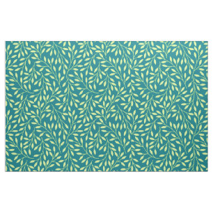 Tissu motif feuille