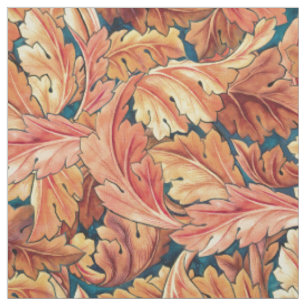 Tissu Motif Feuille Fall Morris