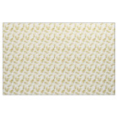Tissu Motif Feuille Gold Foil Palm (Yard)