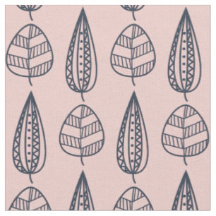 Tissu Motif feuille moderne