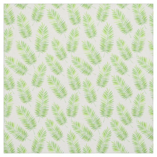 Tissu Motif feuille Palm (Échantillon)