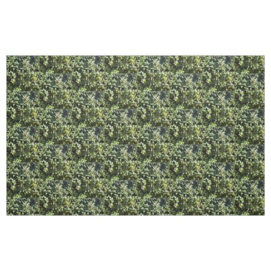 Tissu Motif feuille vert (Fat Quarter)