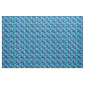 Tissu Motif Feuille vert exotique (Yard)