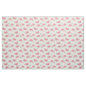 Tissu Motif Flamants roses roses (Yard)