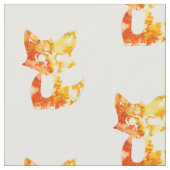 Tissu Motif Flame Flox (Fermer)