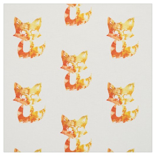 Tissu Motif Flame Flox (Échantillon)