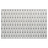 Tissu Motif Flèches noir et blanc (Fat Quarter)