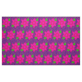 Tissu motif fleur fou (Fat Quarter)