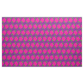 Tissu motif fleur fou (Yard)