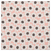 Tissu Motif Fleur Rose Cute (Échantillon)
