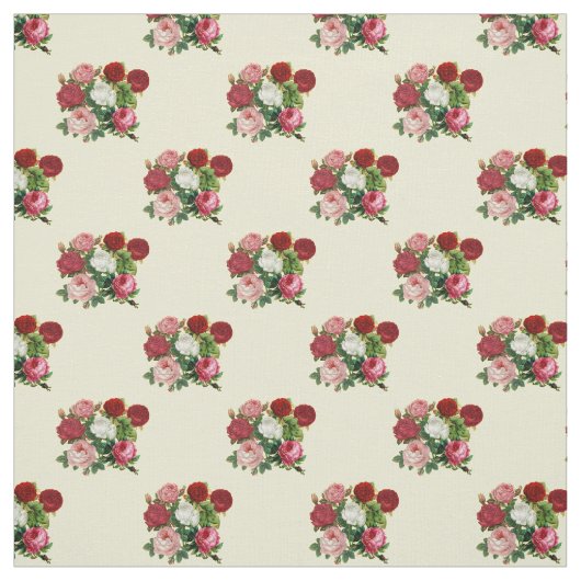 Tissu Motif Fleurs vintages (Échantillon)
