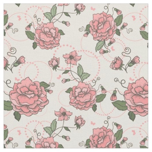 Tissu Motif floral 5 2 (Fermer)