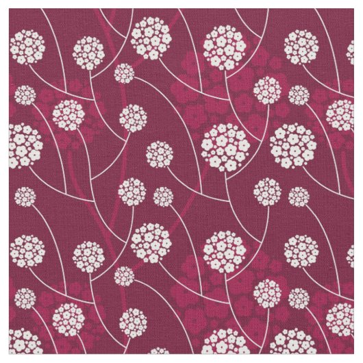 Tissu motif floral Abstrait (Fermer)