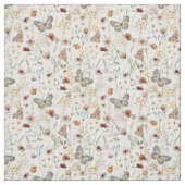Tissu Motif floral boho (Échantillon)