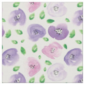 Tissu Motif floral d'aquarelle (Fermer)