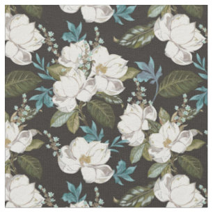 Tissu Motif floral de Magnolia