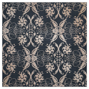 Tissu motif floral de victorian