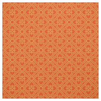 Tissu Motif floral oriental élégant de style thaïlandais